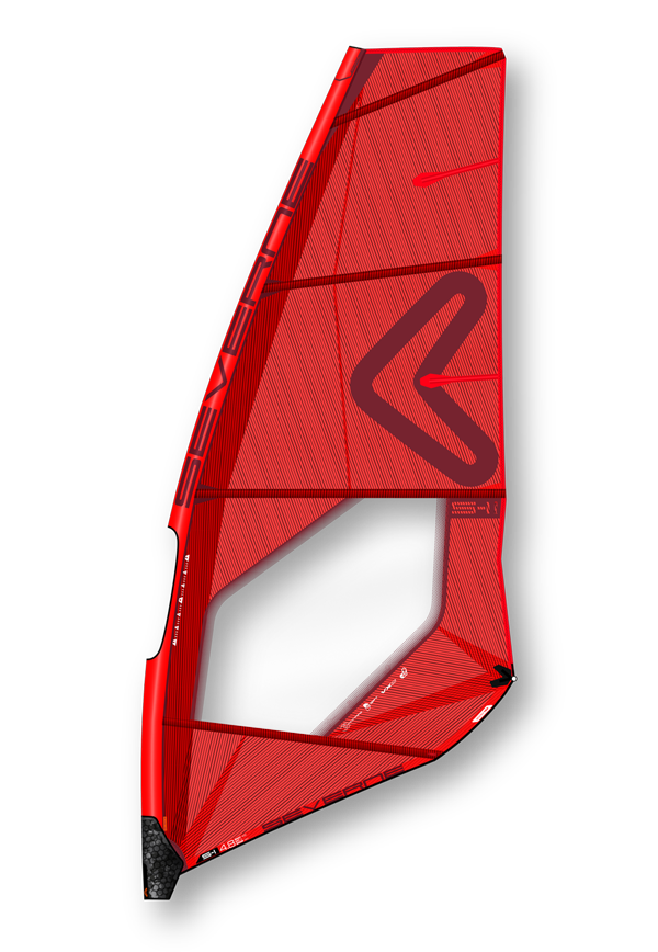 Severne Windsurf Segel S-1 PRO red 2026