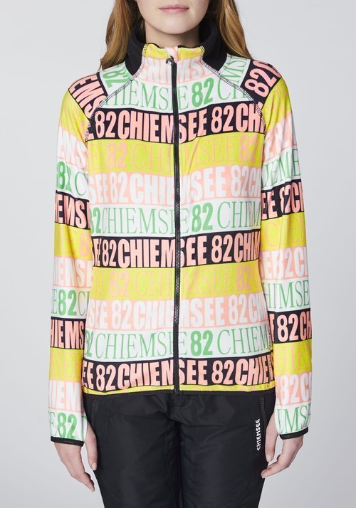 Chiemsee Nelly Damen Fleecepullover - Gr. S grey