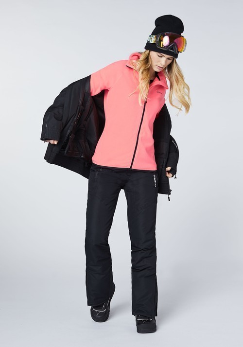 Chiemsee Nelly Damen Fleecepullover - Gr. S grey