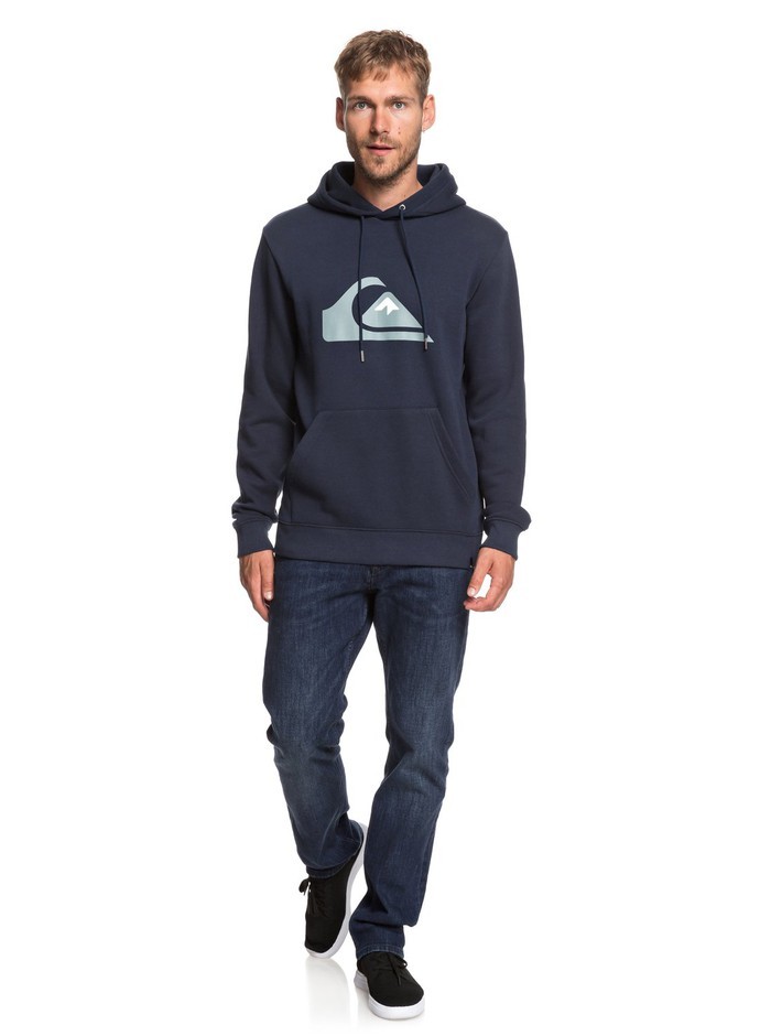 Quiksilver BIG LOGO HOOD Pullover Hoodie - Gr. S