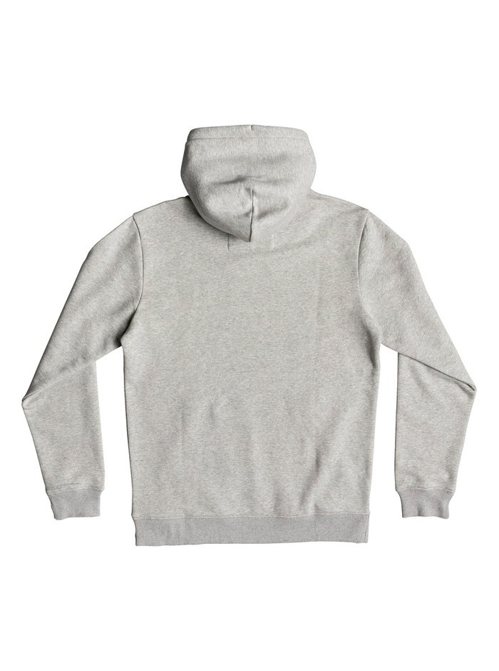 Quiksilver BIG LOGO HOOD Pullover Hoodie - Light Grey - Gr. XXL