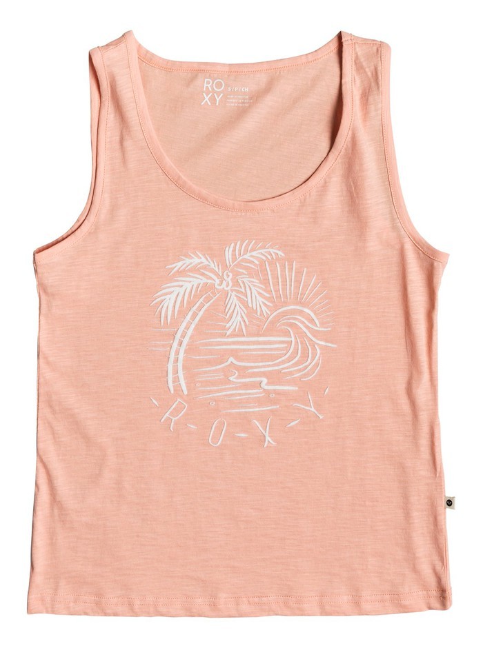 Roxy RED LINES COLOR Tank Top Shirt