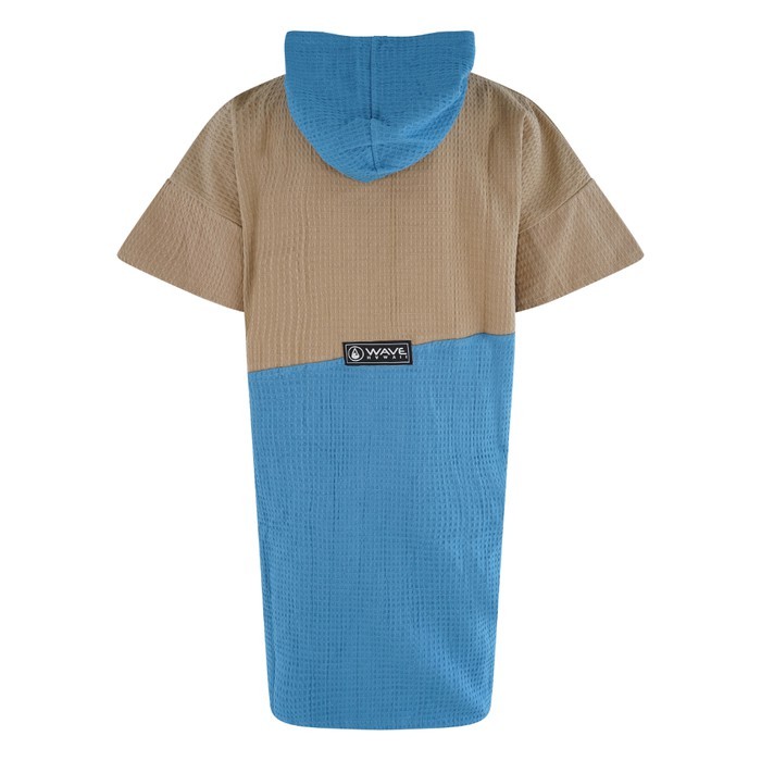 Wave Hawaii Baumwolle Waffle Piquee Travel Poncho Lighd 