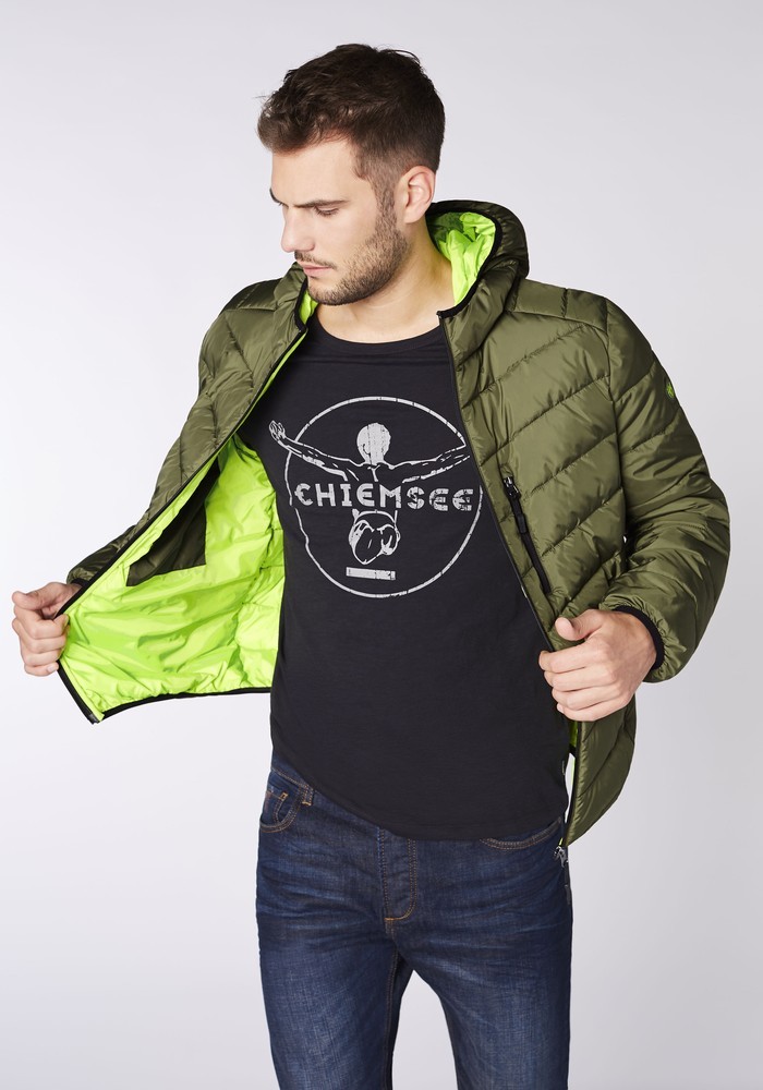 Chiemsee Men Lightweight Jacket Men, Padded Jacket, Regular Fit