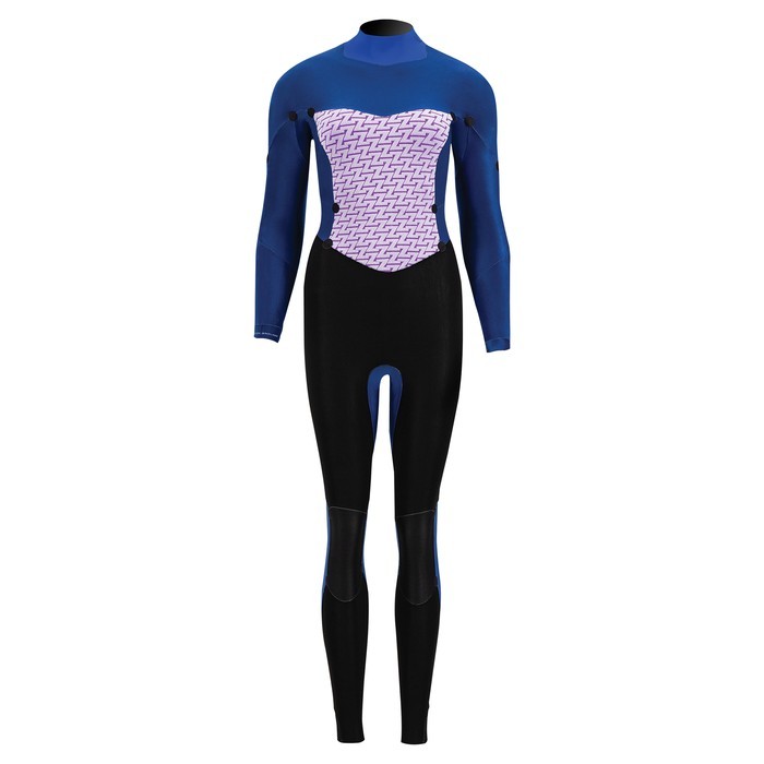 PROLIMIT Neoprenanzug Fire Steamer 5/3 DL Black/Turquoise Damen Langarm