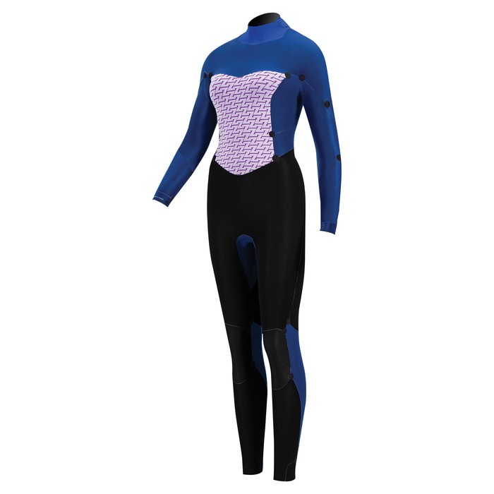 PROLIMIT Neoprenanzug Fire Steamer 5/3 DL Black/Turquoise Damen Langarm