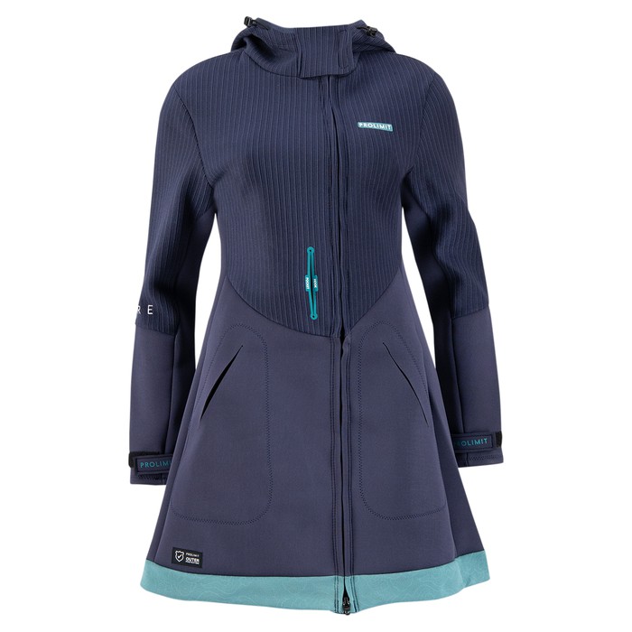 PROLIMIT Pure Girl Racer Jacket Flare Navy/Turquise