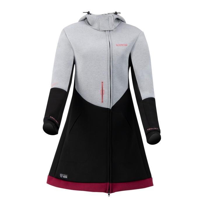 PROLIMIT Pure Girl Racer Jacket Qxygen Grey/Black/Wine