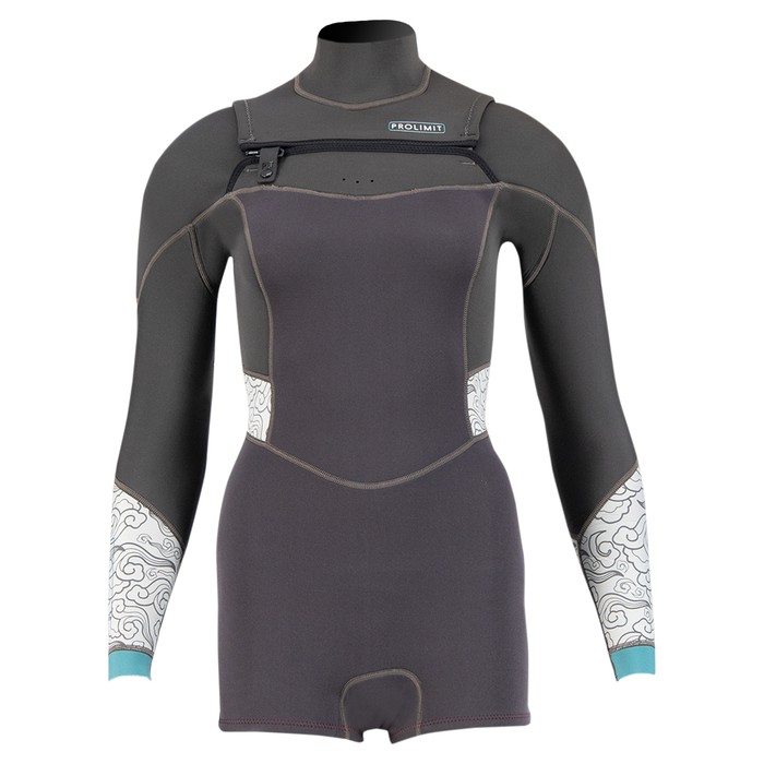 PROLIMIT Fire Sunset Shorty La 3/2 Freezip (Dl) '19 Black / Ivory