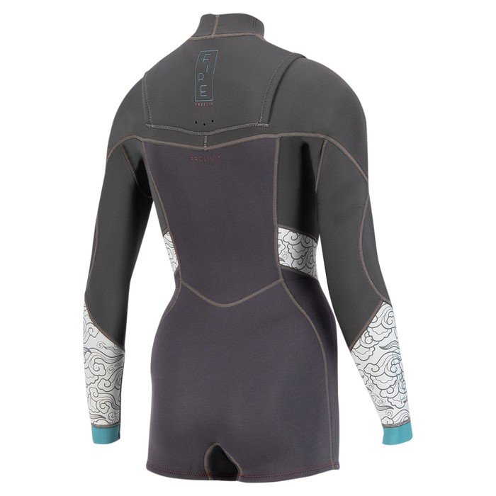 PROLIMIT Fire Sunset Shorty La 3/2 Freezip (Dl) '19 Black / Ivory