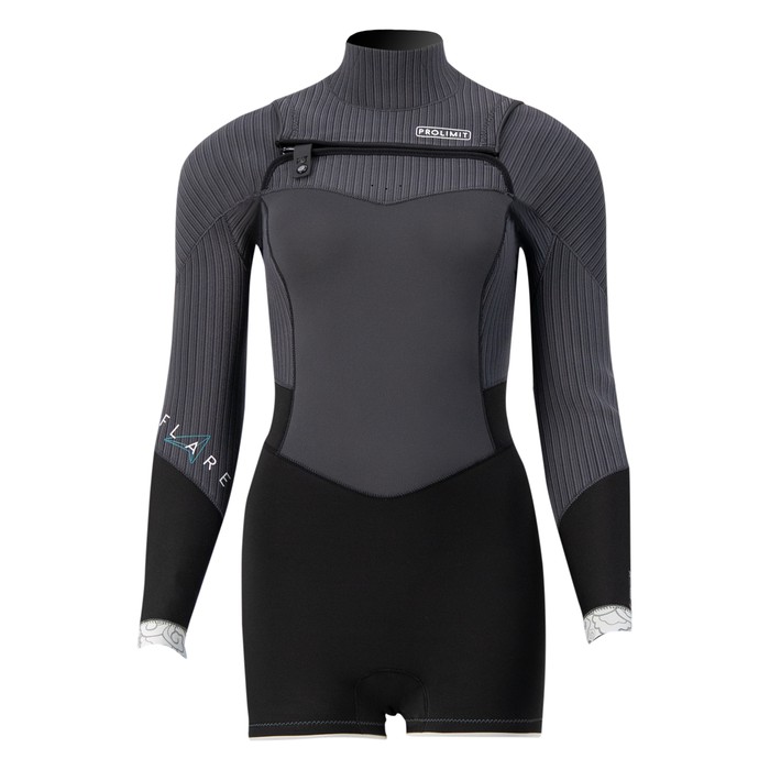 PROLIMIT Flare Sunset Shorty La 3/2 Freezip (Dl) '19 Black/Ivory