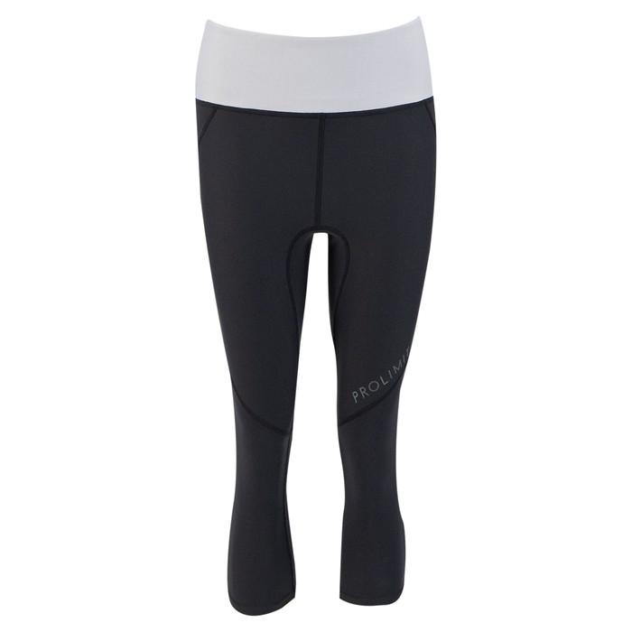 PROLIMIT Wmns SUP Athl. 3/4 Leg pants QD Black/Light grey Damen