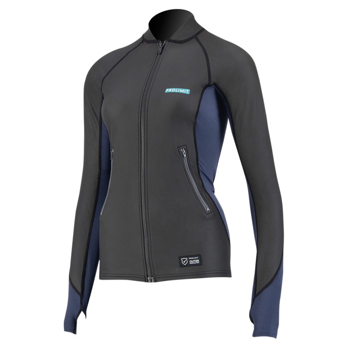 PROLIMIT SUP WMNS TOP LOOSEFIT SPLASH 1.5mm Slate/Black Damen