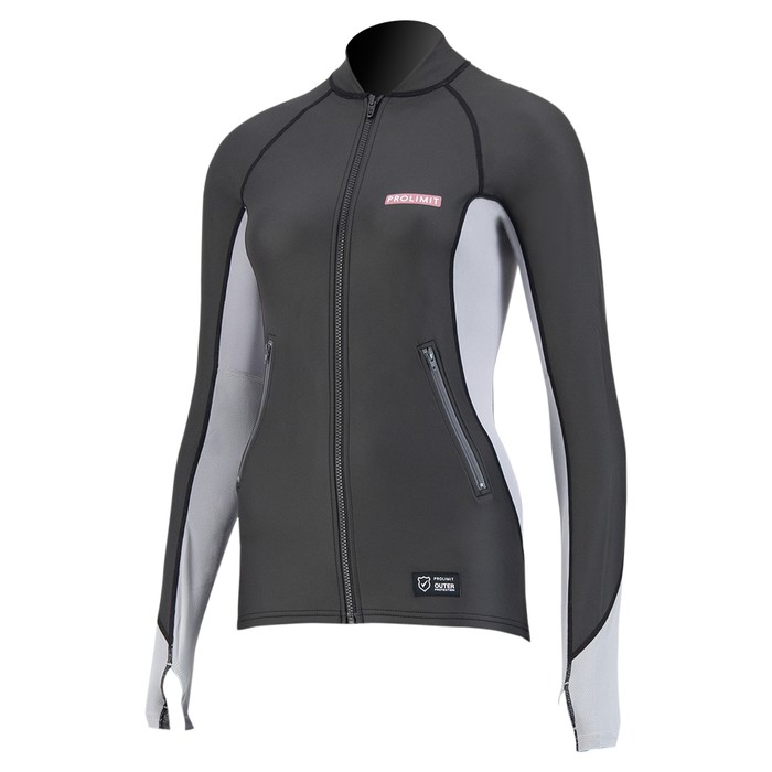 PROLIMIT SUP WMNS TOP LOOSEFIT SPLASH 1.5mm Black/Light Grey