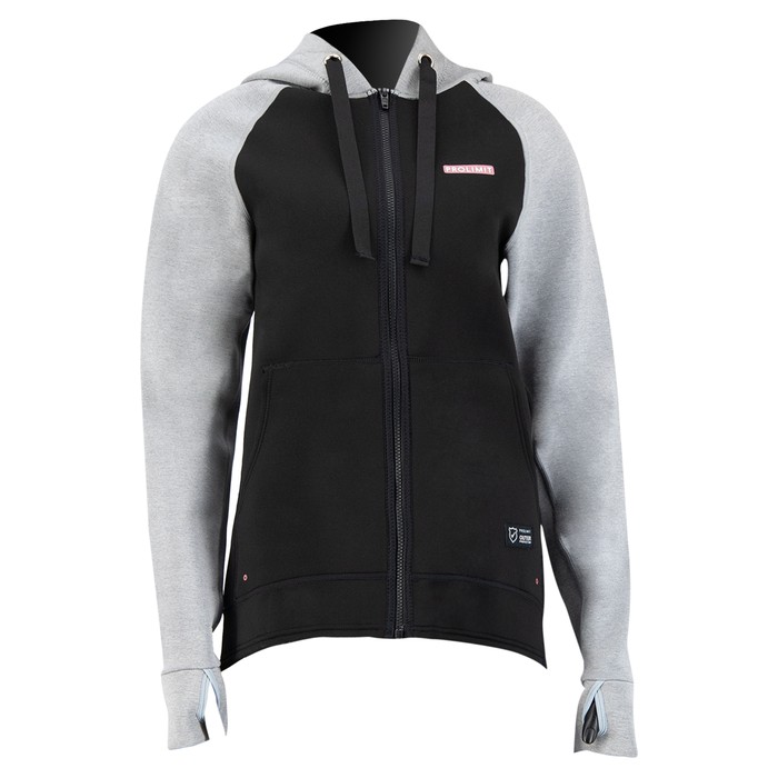 PROLIMIT SUP WMNS Neoprene Zip top hooded. 1,5 mm Zodiac Slate/Black