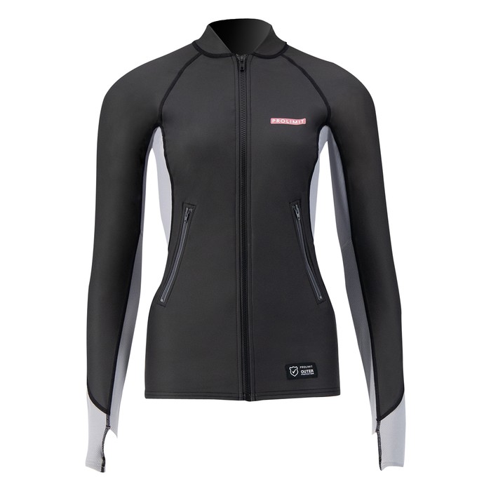 PROLIMIT SUP WMNS TOP LOOSEFIT SPLASH 1.5mm Black/Light Grey