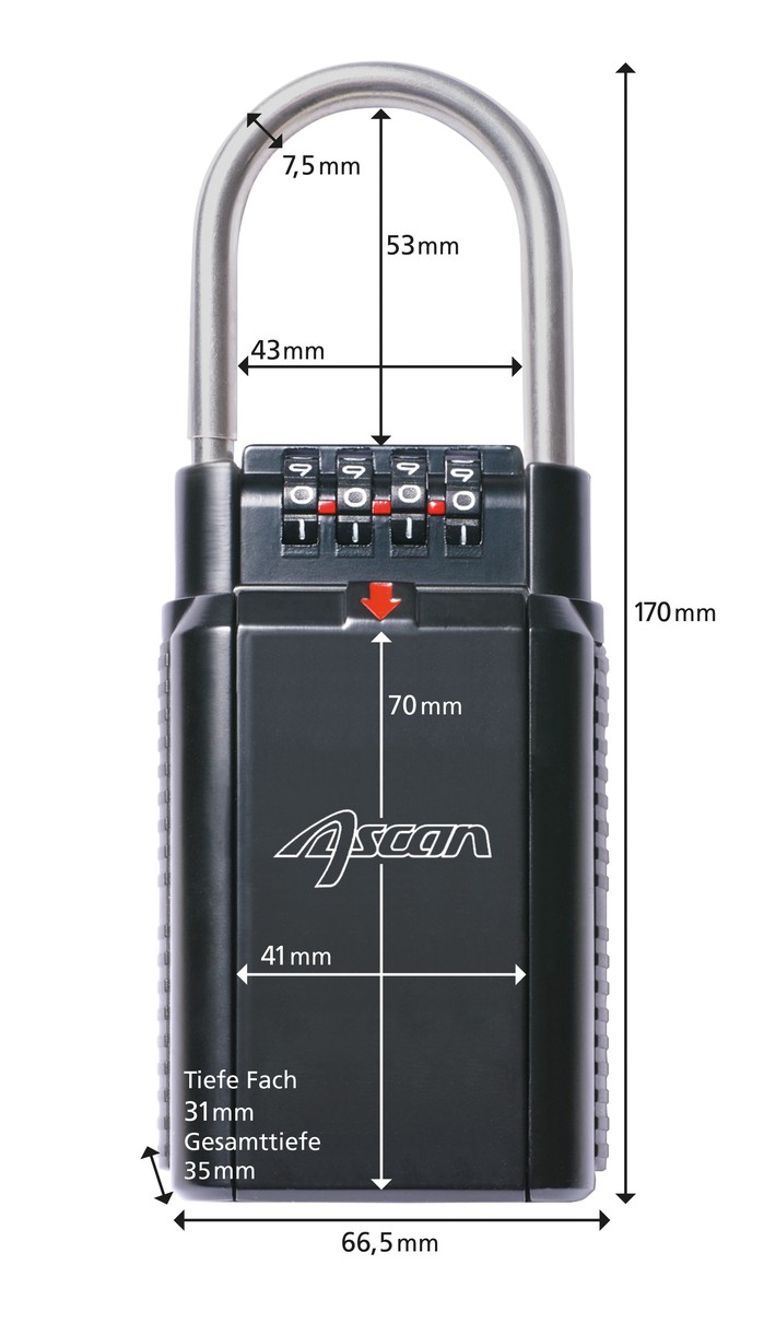 Ascan Keysafe Schlüsselbox