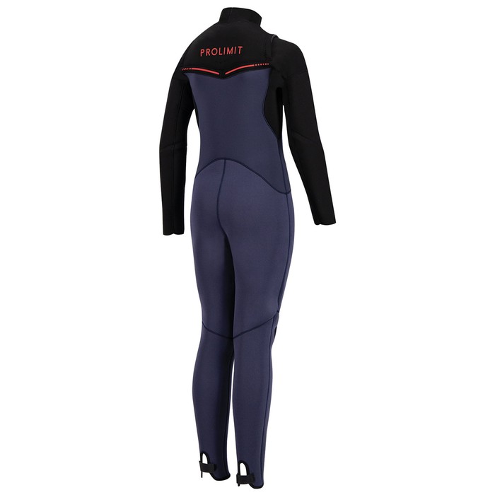 PROLIMIT Grommet Steamer 5/3 Freezip Blue/Red