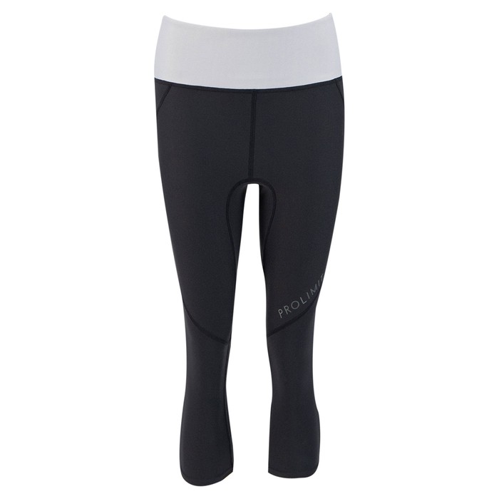 PROLIMIT Wmns SUP Athl. 3/4 Leg pants QD Black/Light grey Damen