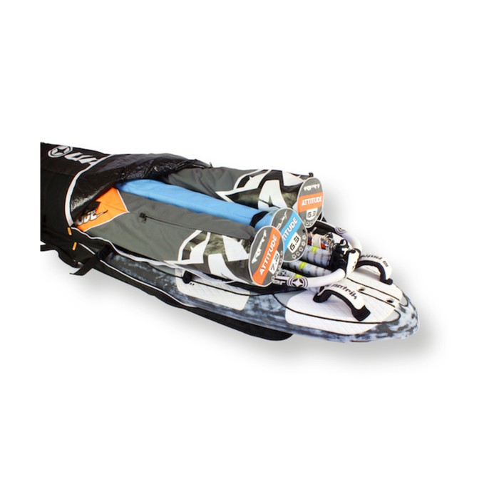 Unifiber Blackline Roofrack Board-Quiverbag Boardbag