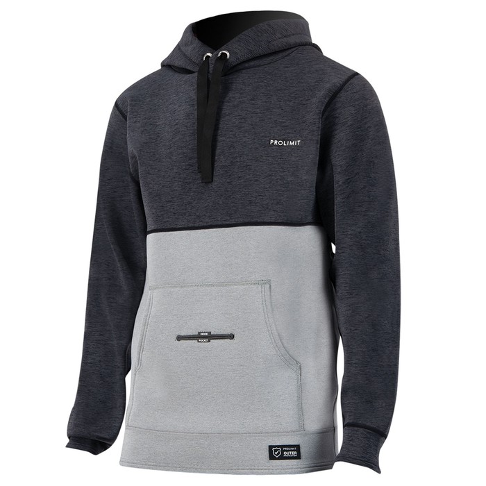 PROLIMIT Neoprene Hoodie Mercury Black/Grey