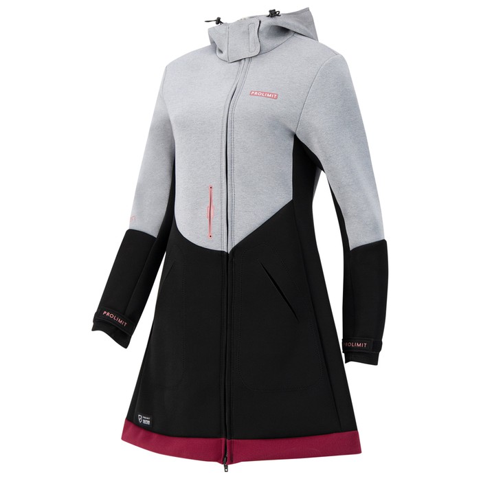 PROLIMIT Pure Girl Racer Jacket Qxygen Grey/Black/Wine