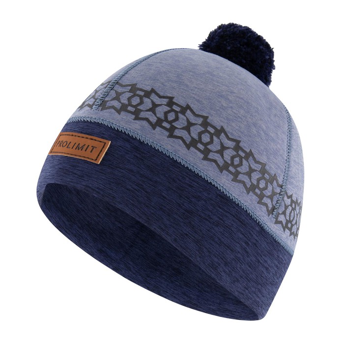 PROLIMIT Neoprene Beanie PomPom Artic ALLOY/BLUE