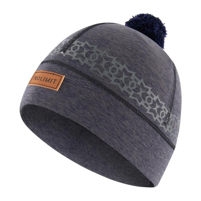 PROLIMIT Neoprene Beanie PomPom Artic BLACK/GREY