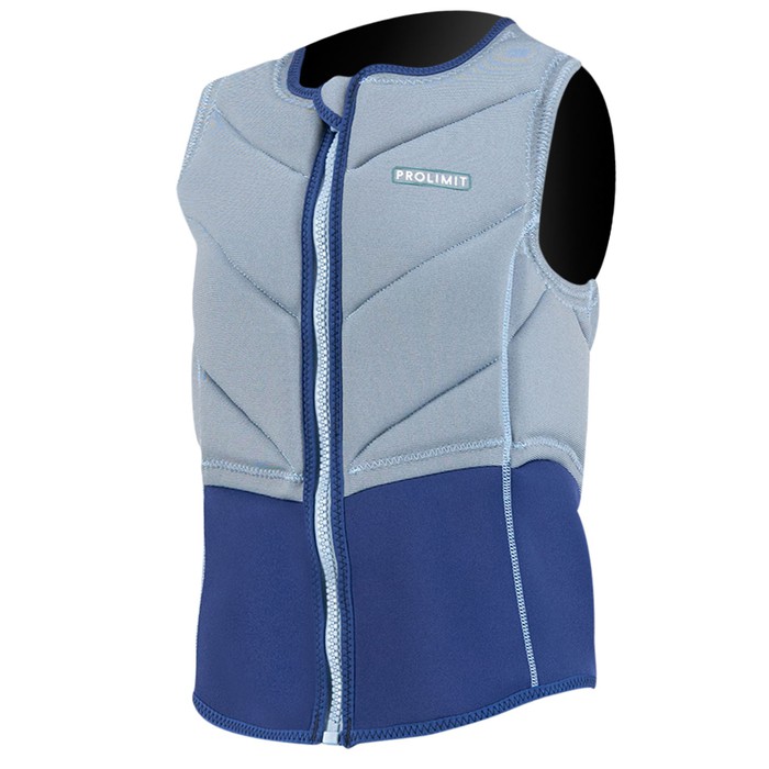 Prolimit Prallschutzweste Pure Girl Slider Vest Half Padded Frontzip Blue/Navy 2024
