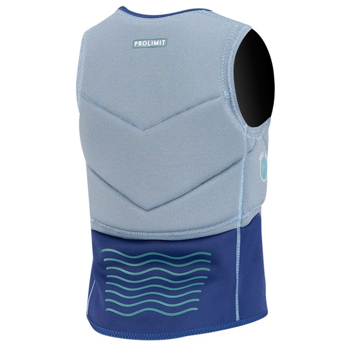 Prolimit Prallschutzweste Pure Girl Slider Vest Half Padded Frontzip Blue/Navy 2024