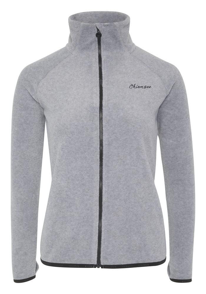 Chiemsee Nelly Damen Fleecepullover - Gr. S grey