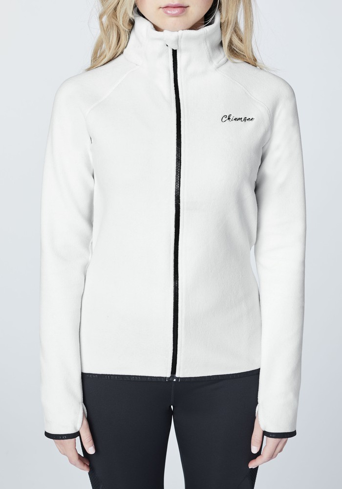 Chiemsee Nelly Damen Fleecepullover - Gr. S grey