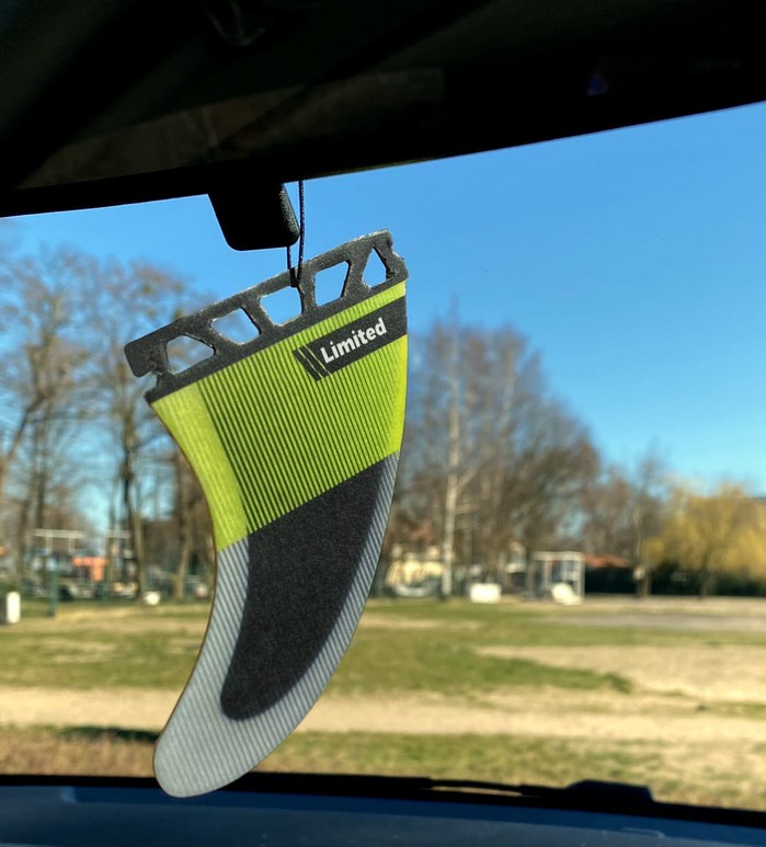Air Freshener Fin Classic Lime Fresh Surfing