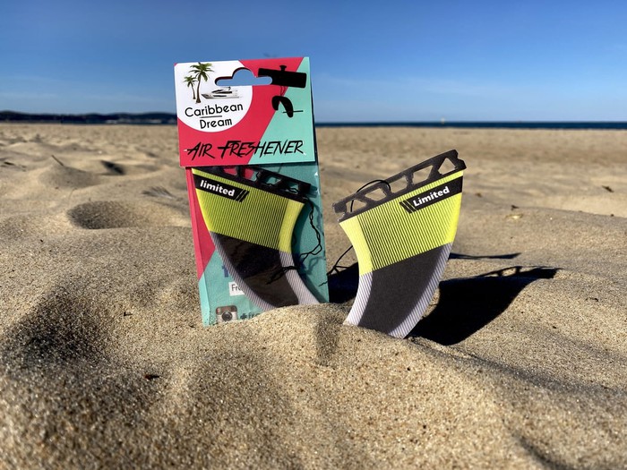 Air Freshener Fin Classic Lime Fresh Surfing