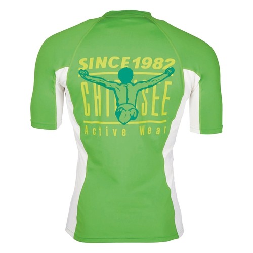 Chiemsee Leonido Surflycra 1/2 kurzarm UV-Schutz Rash Vest Classic Green