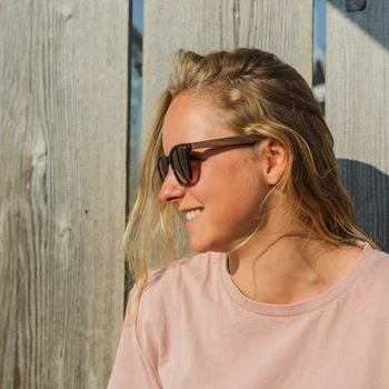 Wave Hawaii Sonnenbrille Chiclana, Acetat gradient brown