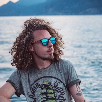 Wave Hawaii Sonnenbrille Palmar, Acetat green