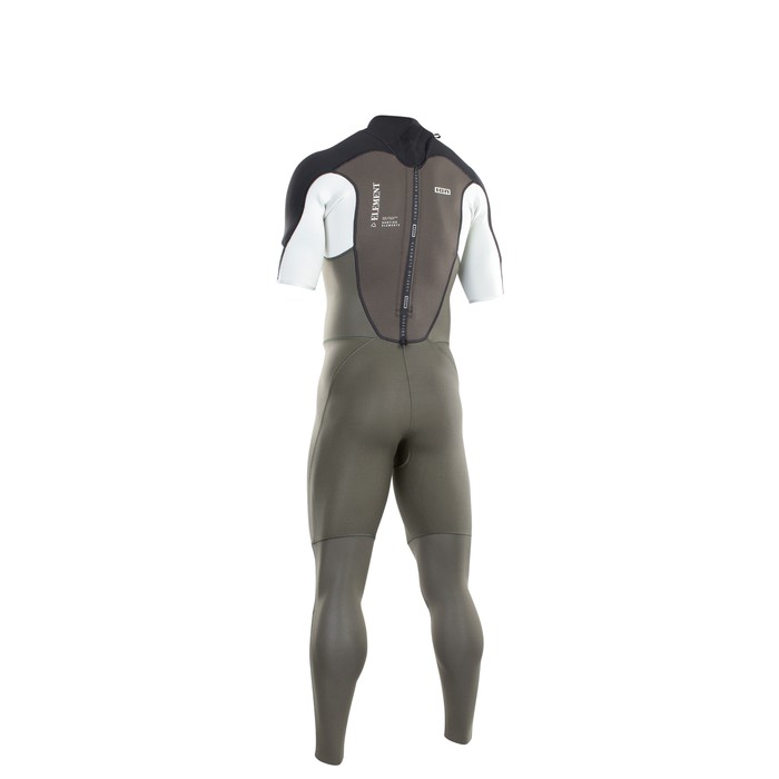 ION Neoprenanzug Element 2/2 SS Back Zip Herren Kurzarm 2022