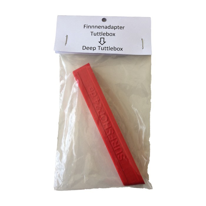 Surfshop24 Deluxe Windsurf Finnen Adapter Tuttle / Deep Tuttle