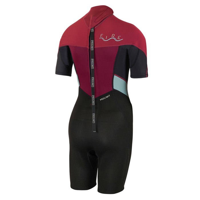 PROLIMIT Neoprenanzug Fire Shorty 2/2  (DL) Black/Wine Damen 2024