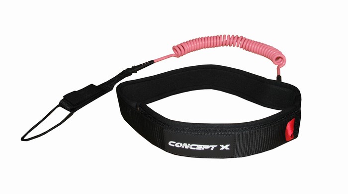 Concept X Wing Foil Coiled Waist Leash 10' 2023
