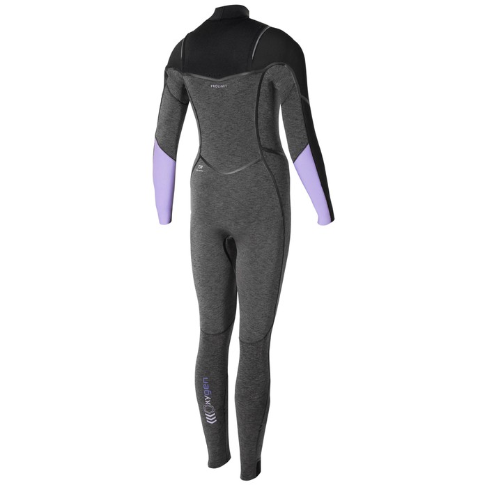 PROLIMIT Neoprenanzug Oxygen TR Steamer 5/3 Freezip DL FTM Black/Lavender Damen Langarm 2024