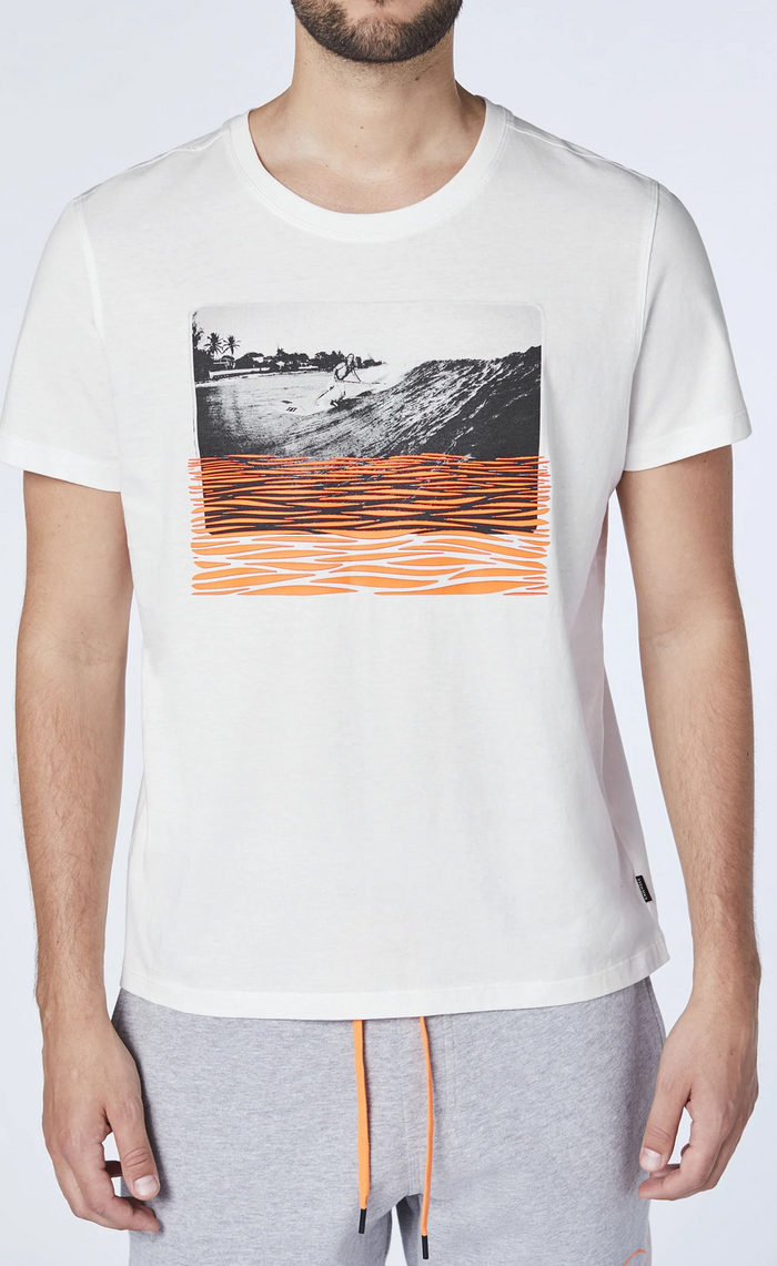 Chiemsee Herren T-Shirt Lot Print weiß