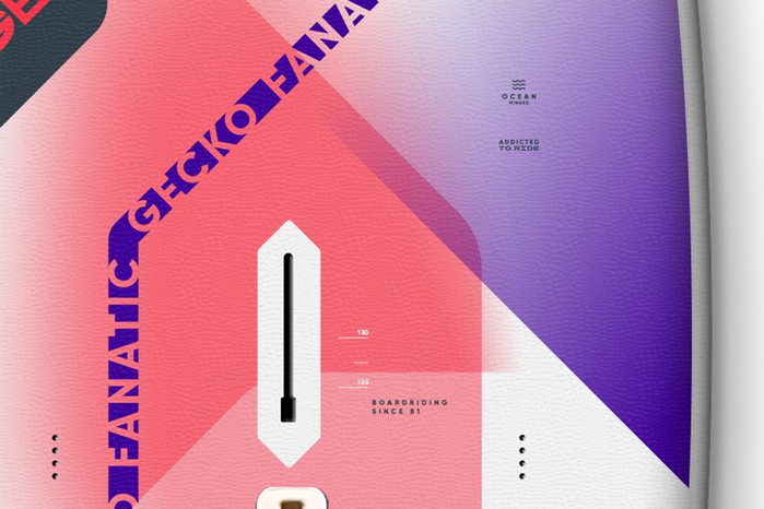 FANATIC Windsurf Board Gecko HRS Daggerboard/Soft Top 2023