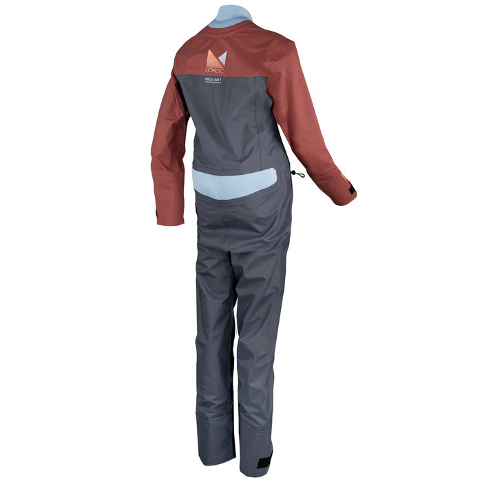 PROLIMIT Trockenanzug Nordic SUP Drysuit Pure Girl Blue / Burgundy Damen Langarm 2025