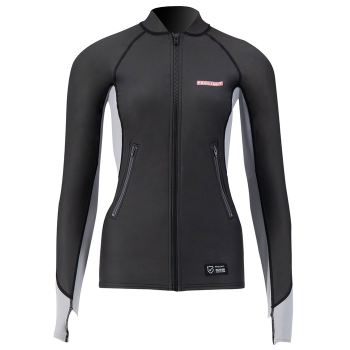 PROLIMIT SUP WMNS TOP LOOSEFIT SPLASH 1.5mm Black/Light Grey