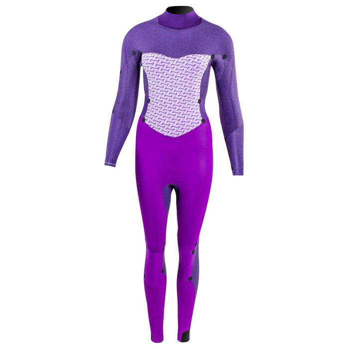 PROLIMIT Neoprenanzug Fire Steamer 5/3 DL GBS Black/DustyBlue/AcidPink Damen Langarm 2024