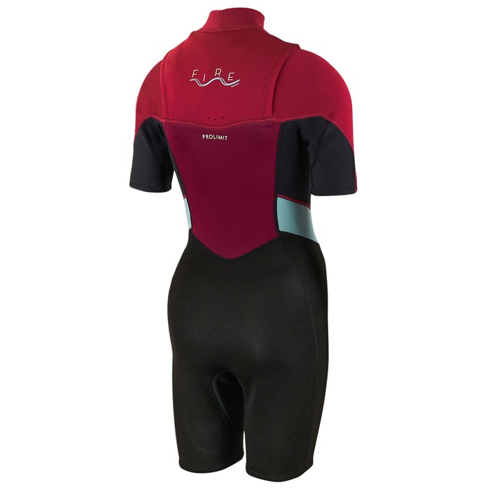 PROLIMIT Neoprenanzug Fire Shorty 2/2 Freezip (DL) Black/Wine Damen 2024