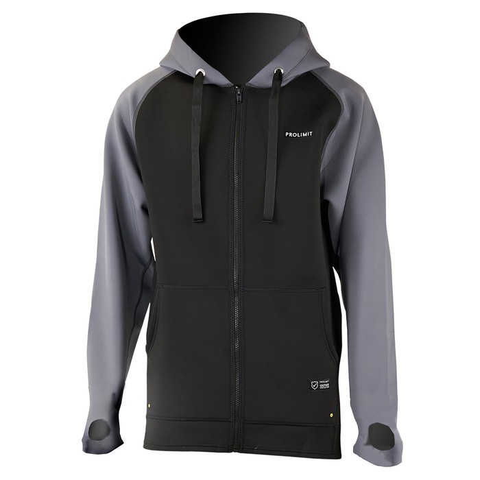 PROLIMIT SUP Neoprene Zipped Hoody 1,5mm Black/grey