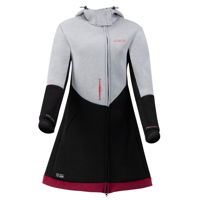 PROLIMIT Pure Girl Racer Jacket Qxygen Grey/Black/Wine